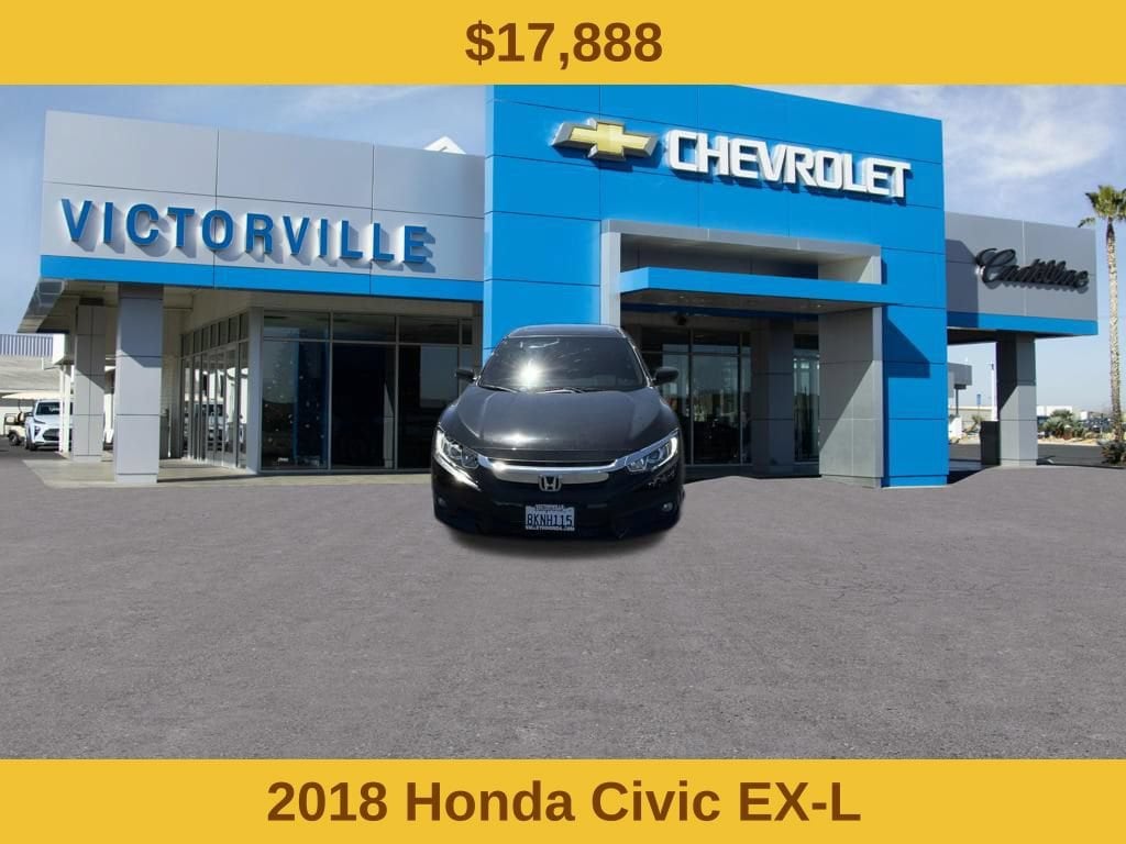 Used 2018 Honda Civic EX-L Sedan