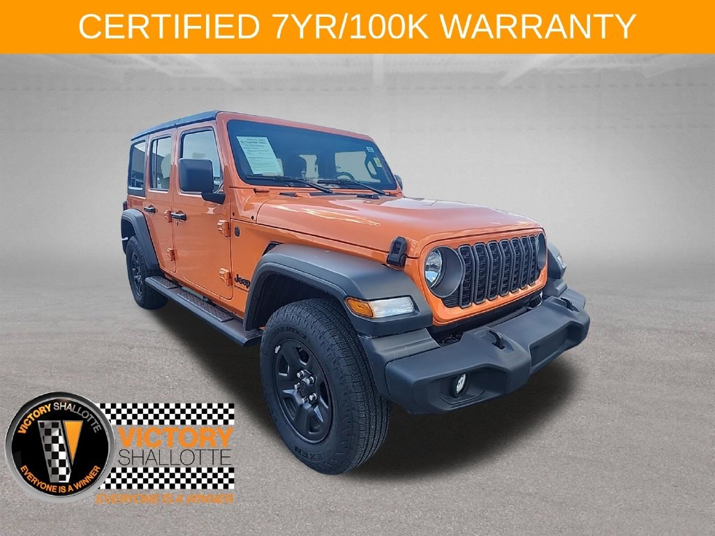 Certified 2025 Jeep Wrangler Sport SUV