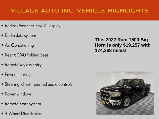 2022 RAM Ram 1500 Pickup Big Horn/Lone Star - Photo 21