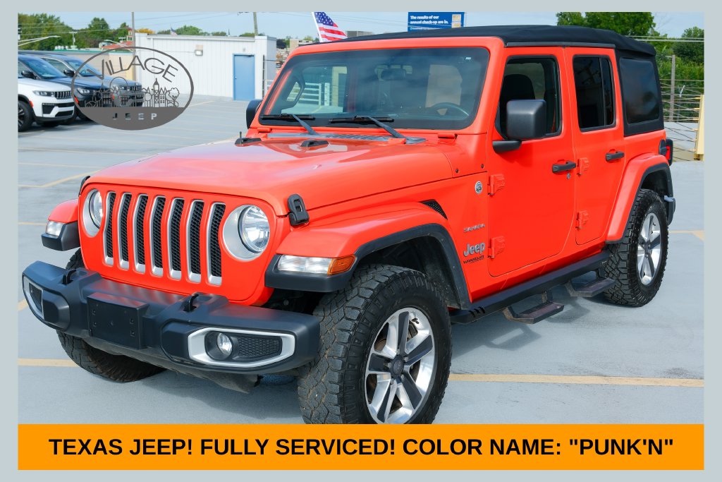 Used 2019 Jeep Wrangler Unlimited Sahara SUV