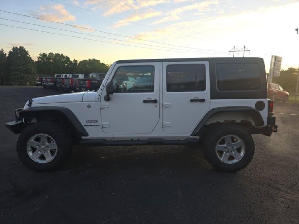 Used 2016 Jeep Wrangler JK Unlimited Sport 4X4 SUV