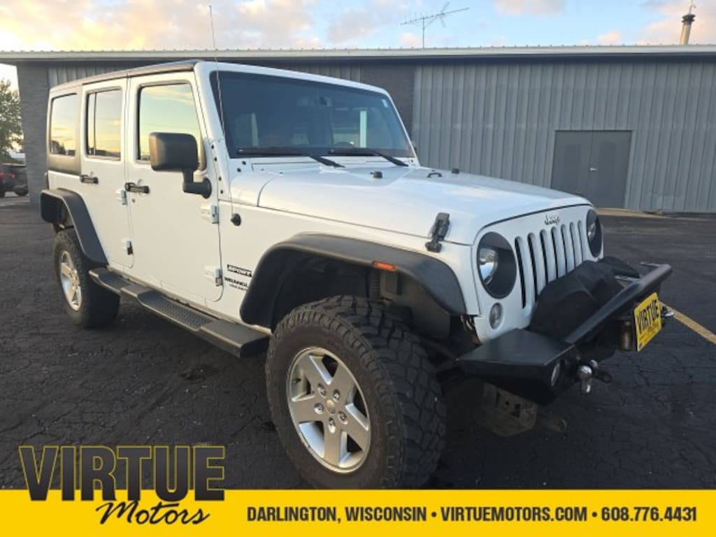 Used 2016 Jeep Wrangler JK Unlimited Sport 4X4 SUV