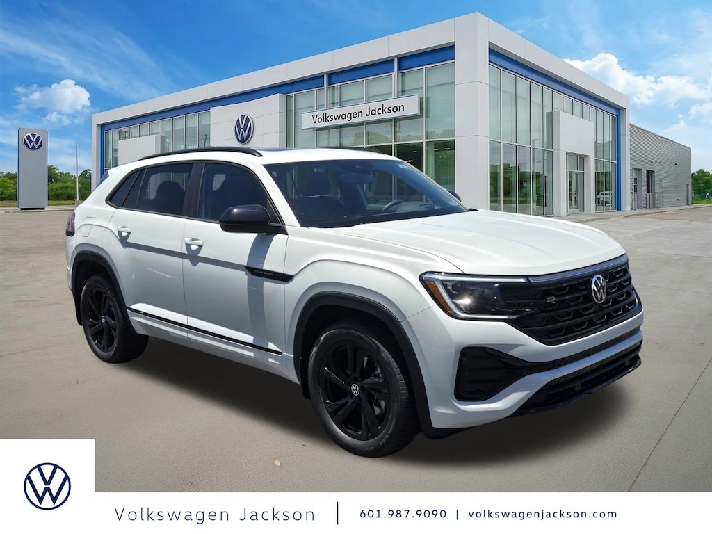 New 2026 Volkswagen Atlas Cross Sport SEL R-Line Black SUV