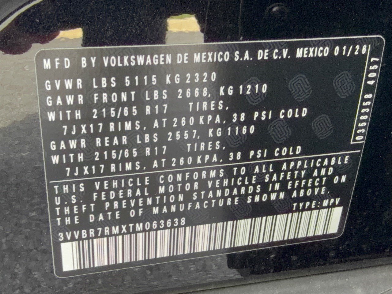 2026 Volkswagen Tiguan S - Photo 30