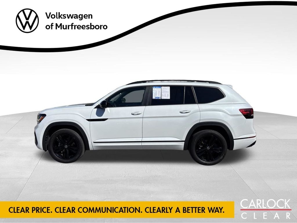 Certified 2023 Volkswagen Atlas 3.6L V6 SEL R-Line Black SUV