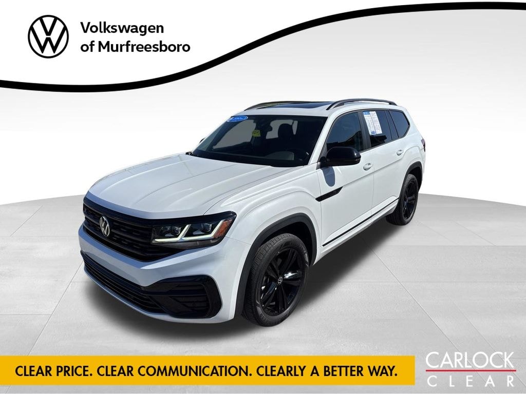 Certified 2023 Volkswagen Atlas 3.6L V6 SEL R-Line Black SUV