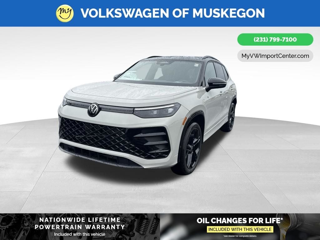 New 2026 Volkswagen Tiguan 2.0T SE R-Line Black SUV