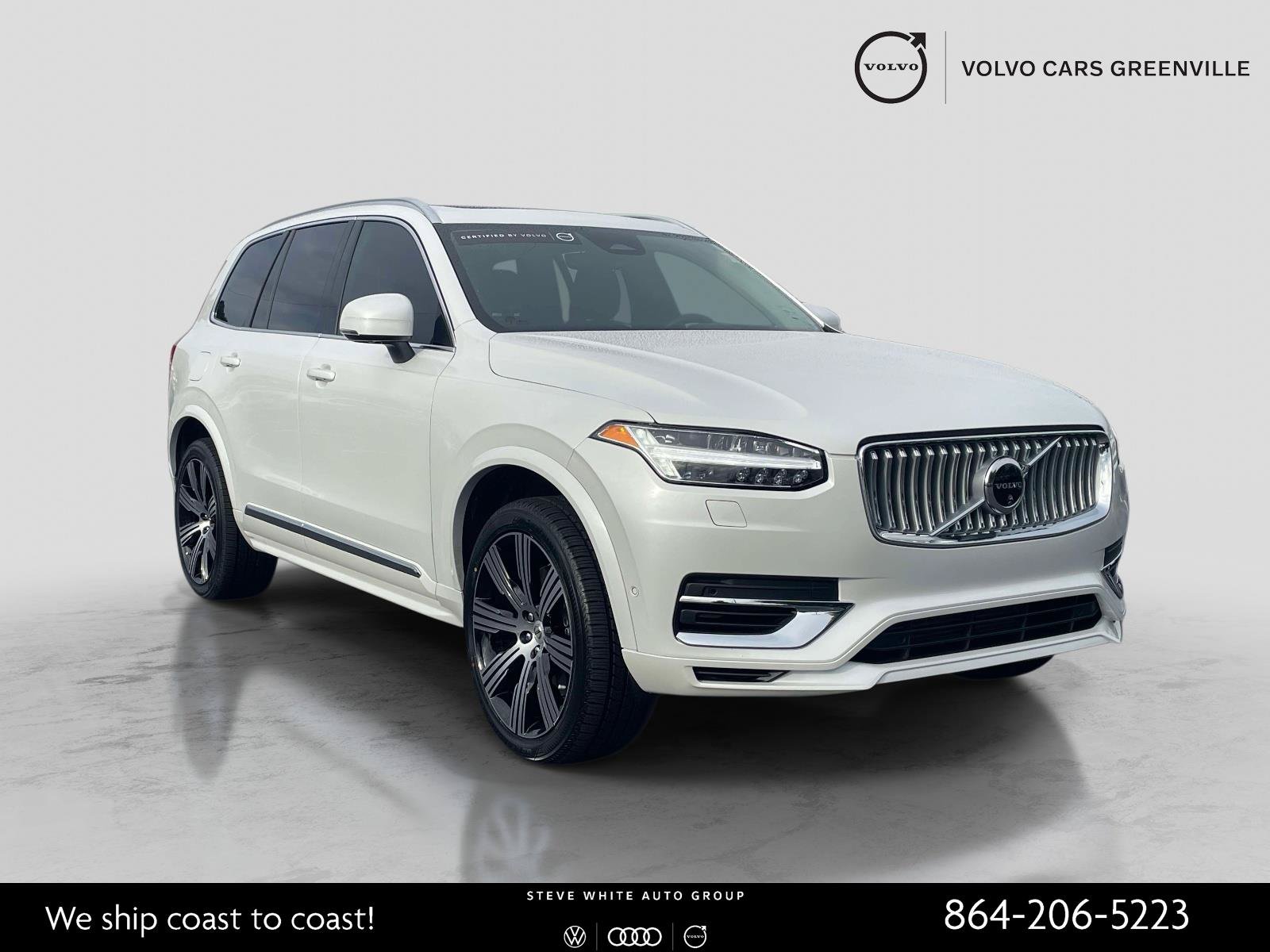 Certified 2025 Volvo XC90 Plug-In Hybrid Ultra T8 AWD Ultra 6-Seater