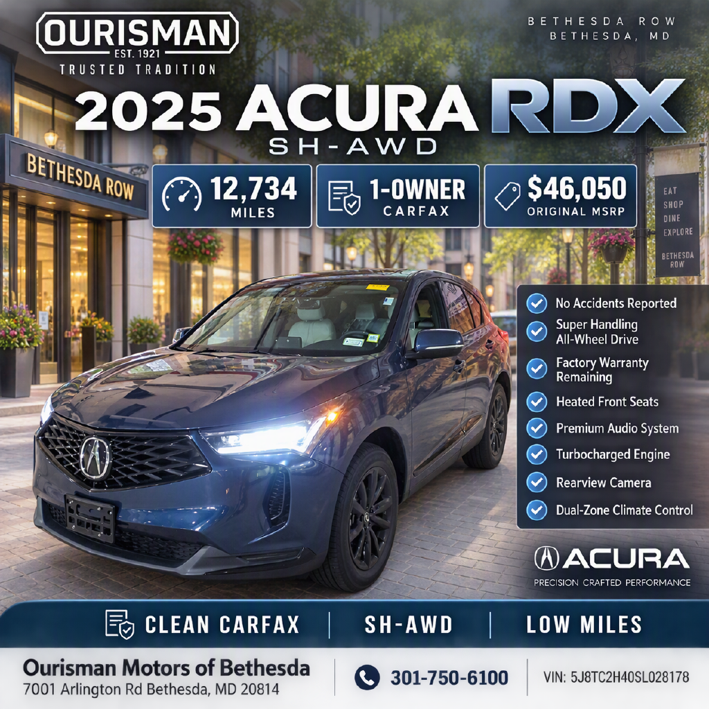 Used 2025 Acura RDX Base SUV