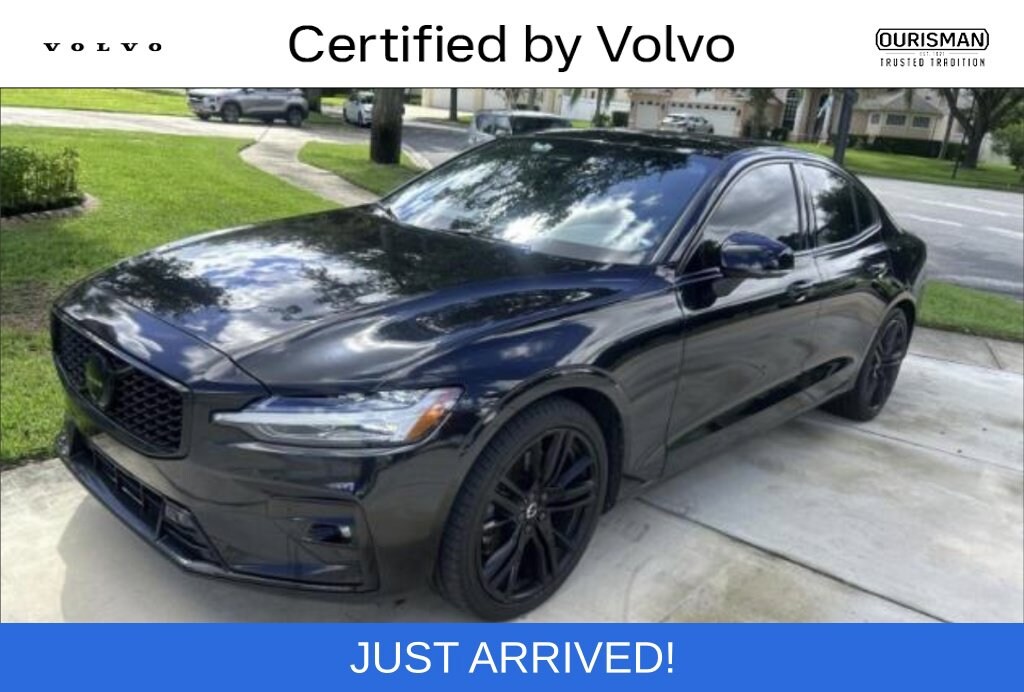 Certified 2024 Volvo S60 B5 Plus Black Edition Sedan