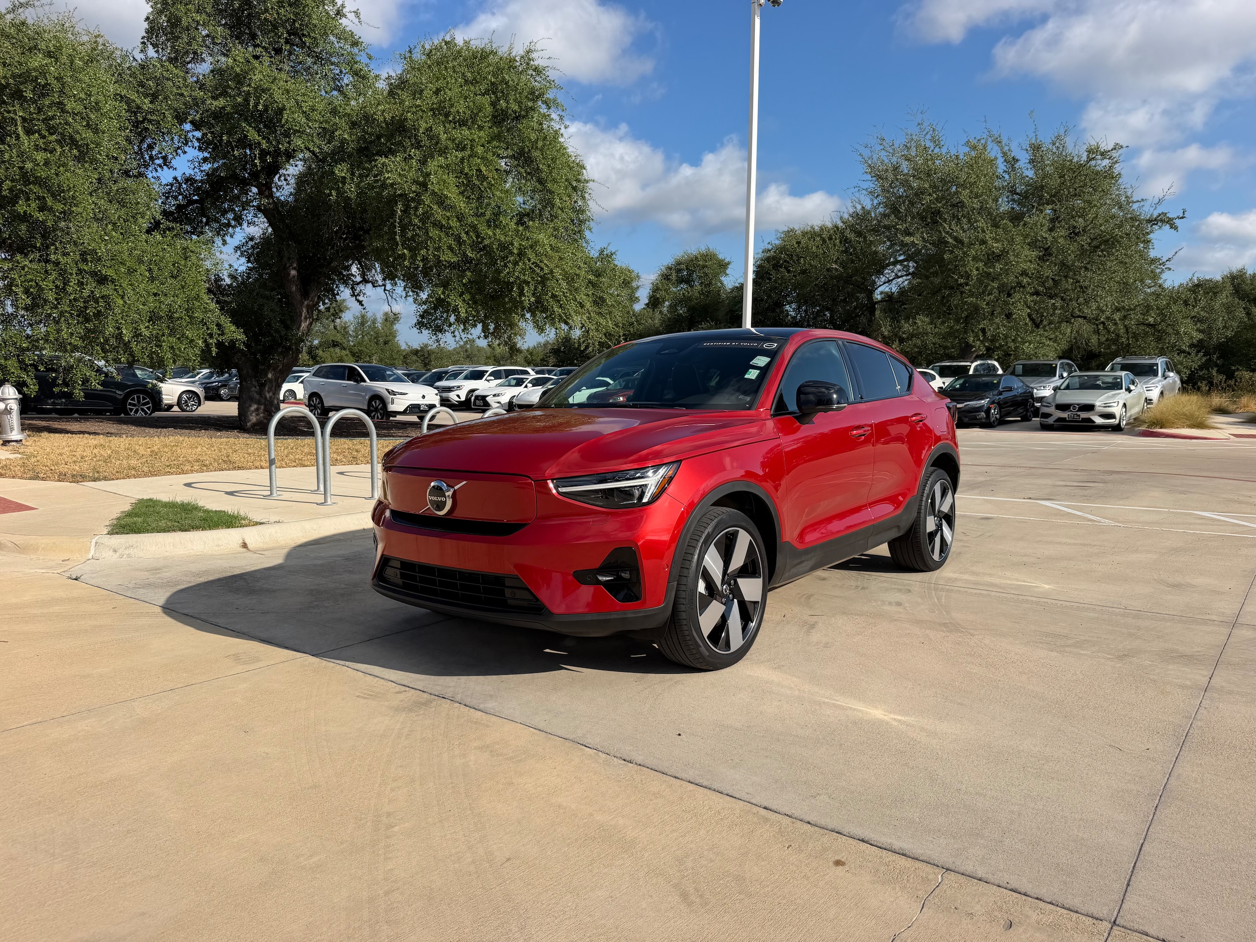 Certified 2023 Volvo C40 Ultimate with VIN YV4ED3GM1P2049790 for sale in Austin, TX