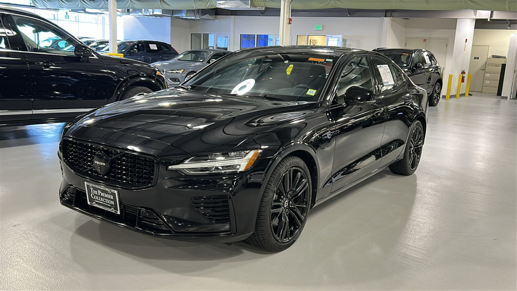 Certified 2024 Volvo S60 Recharge Plug-In Hybrid T8 Plus Black Edition Sedan