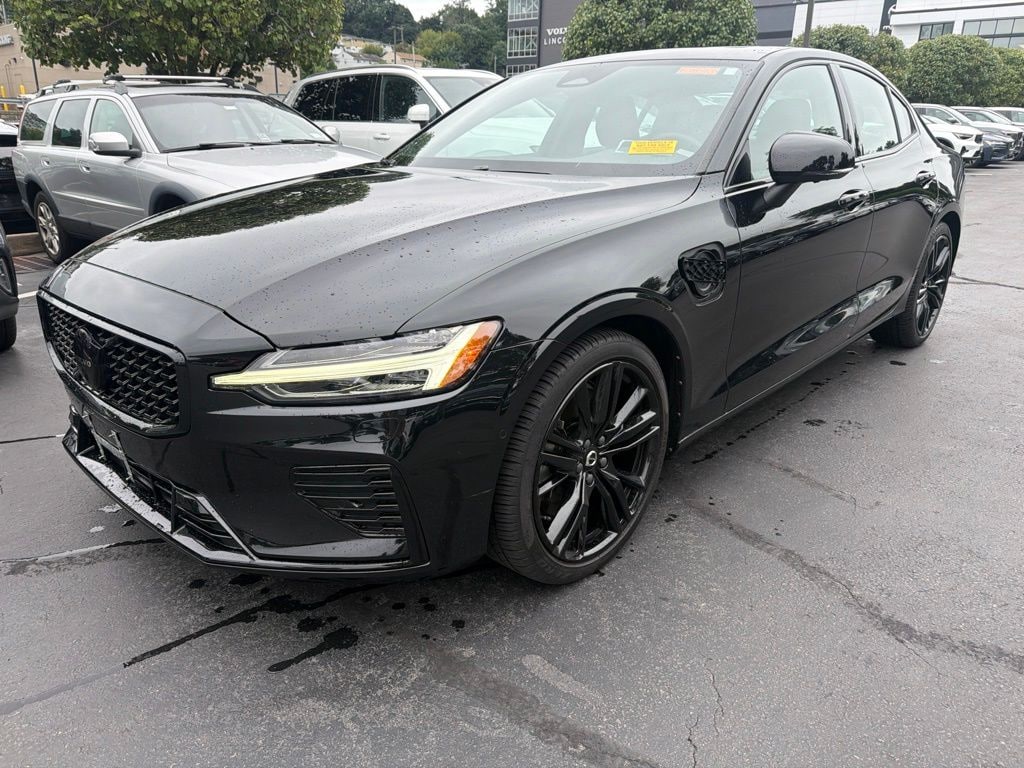 Certified 2024 Volvo S60 plug-in hybrid T8 Plus Black Edition Sedan
