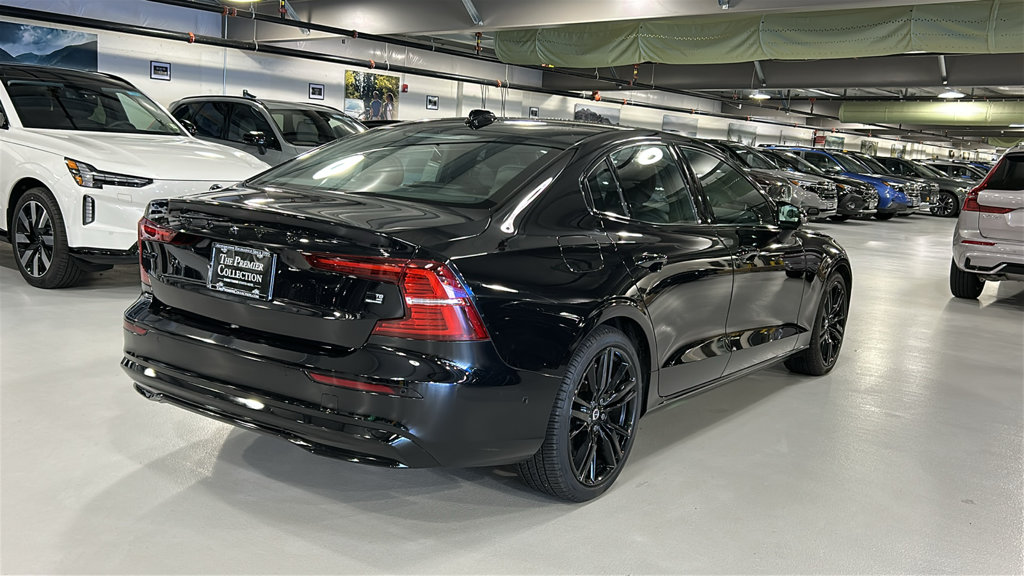 Certified 2024 Volvo S60 Recharge Plug-In Hybrid T8 Plus Black Edition Sedan