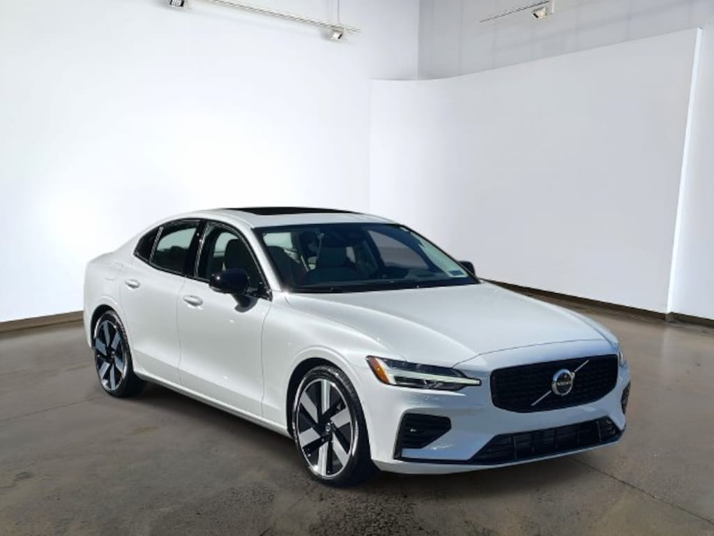 Certified 2024 Volvo S60 plug-in hybrid T8 Plus Dark Sedan
