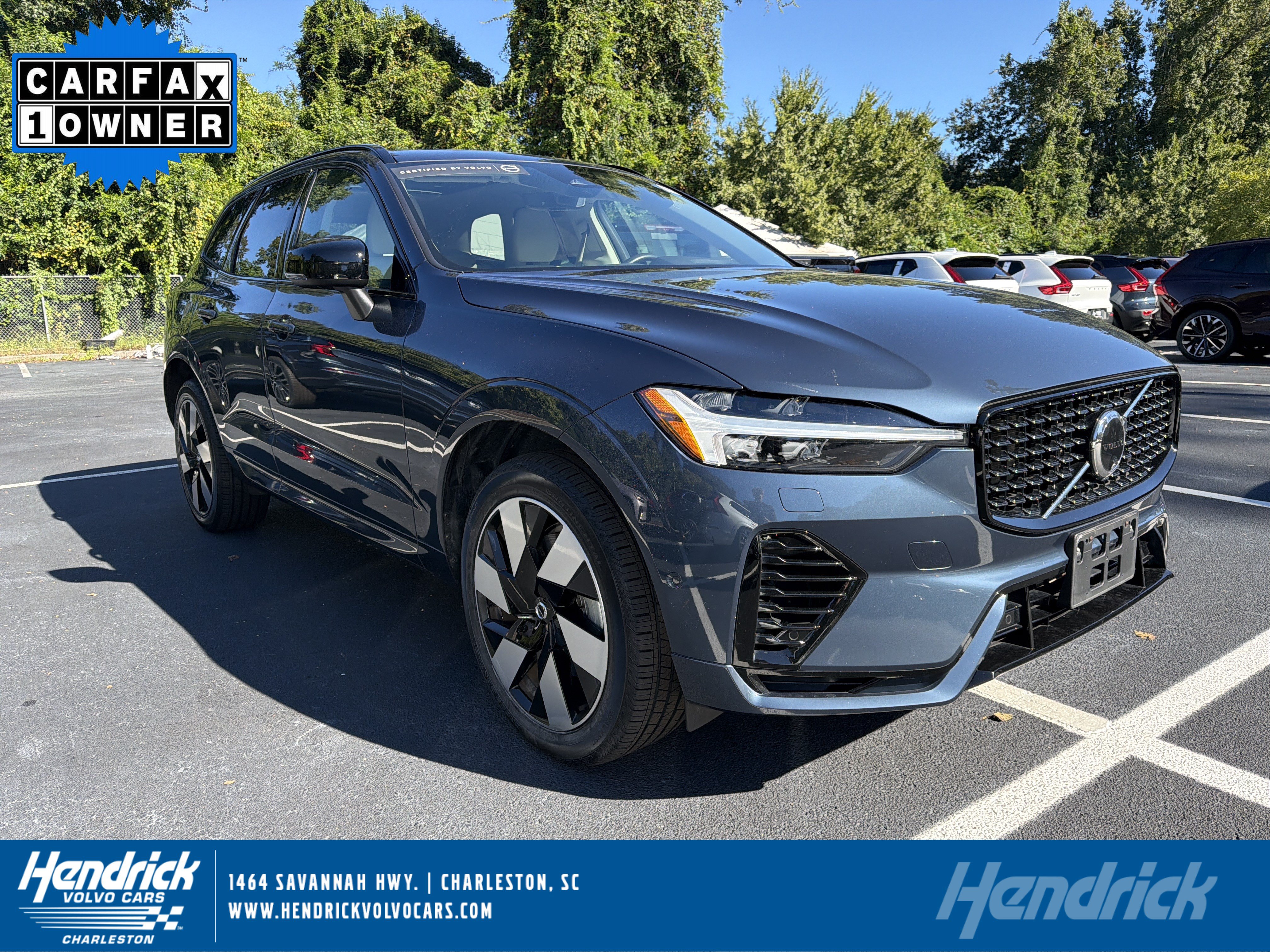 Certified 2024 Volvo XC60 Recharge Plug-In Hybrid Plus Dark Theme SUV