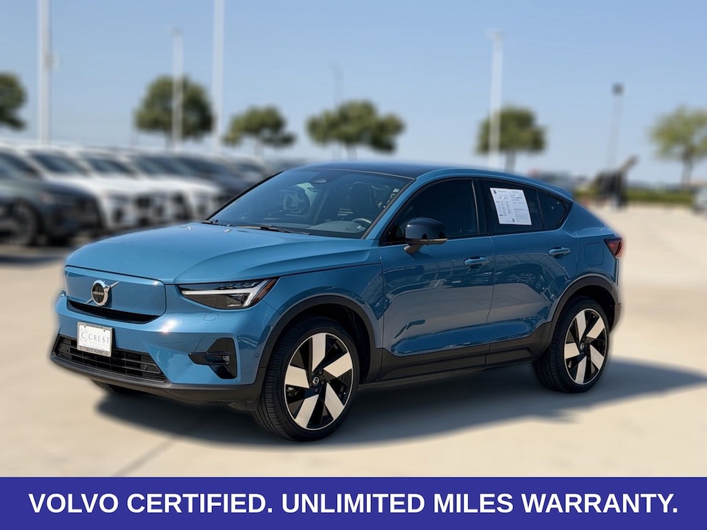 Certified 2023 Volvo C40 Recharge Pure Electric Ultimate SUV