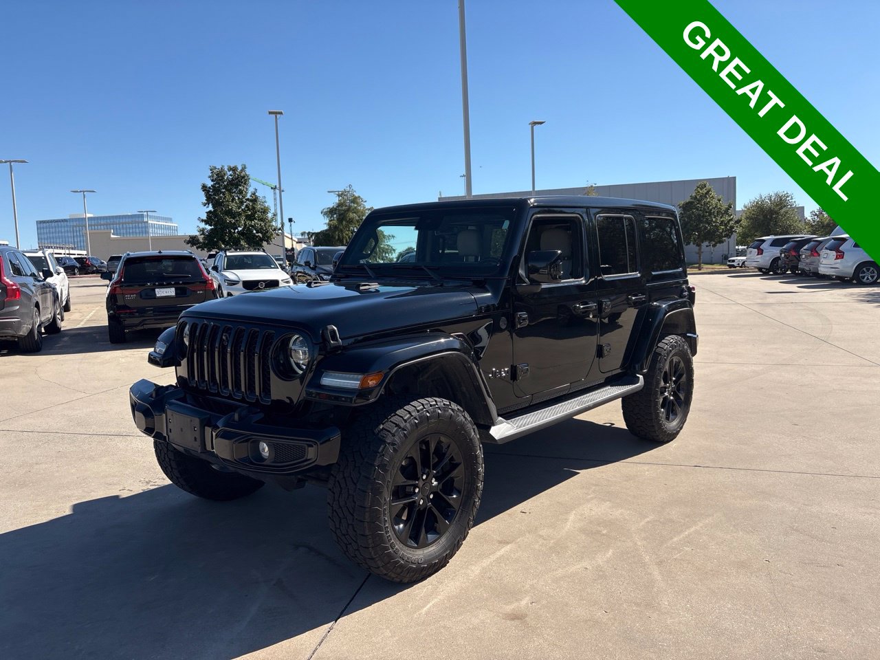 2021 Jeep Wrangler Unlimited Sahara High Altitude Sky One Touch Power SUV
