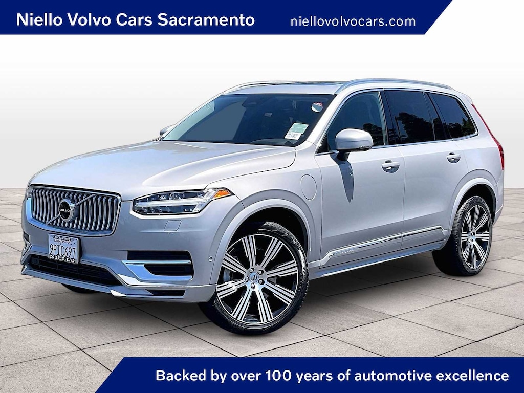 Certified 2024 Volvo XC90 Recharge Plug-In Hybrid Plus Bright Theme T8 eAWD PHEV 7P