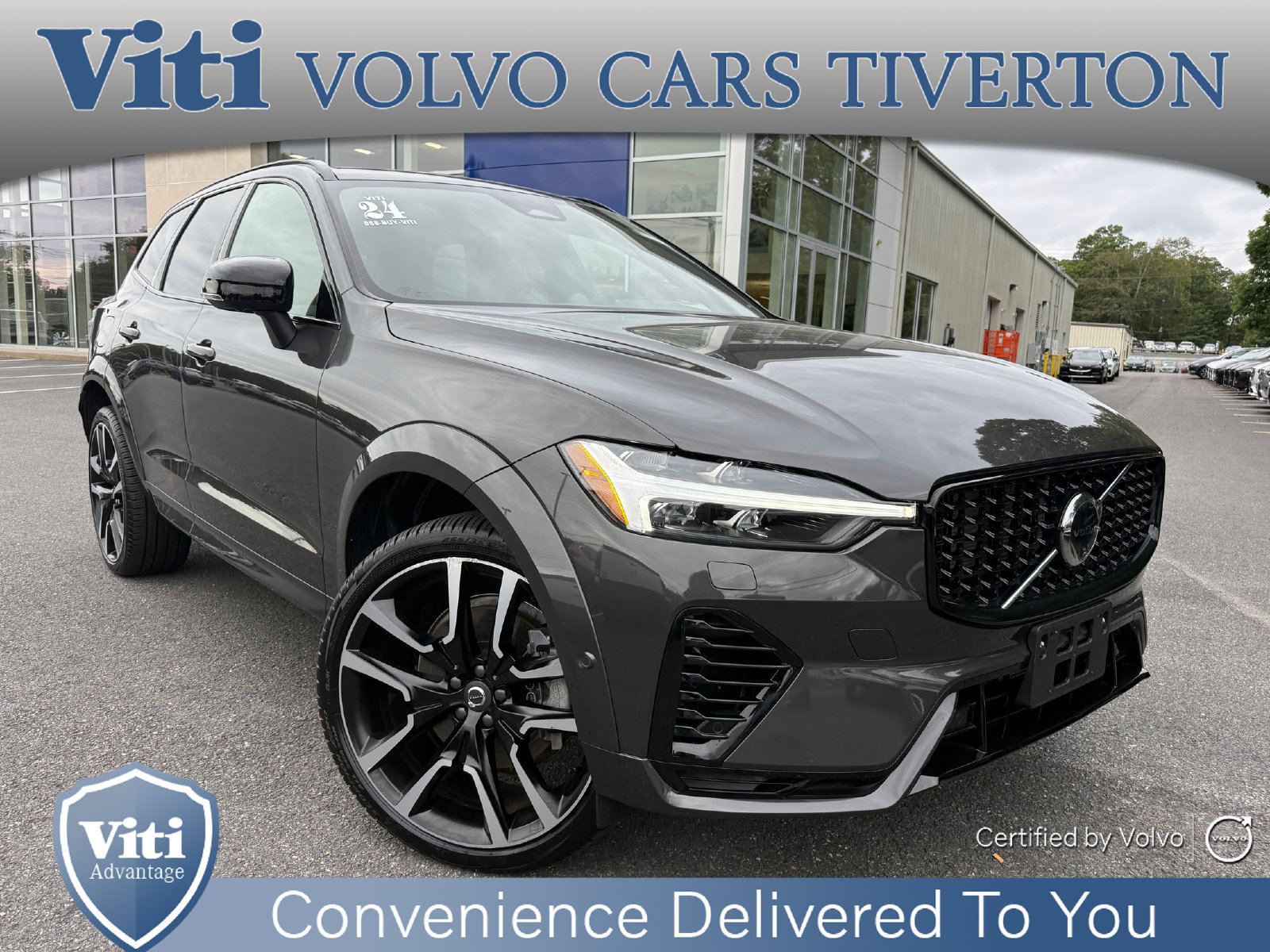 Certified 2024 Volvo XC60 plug-in hybrid T8 Ultimate Dark SUV