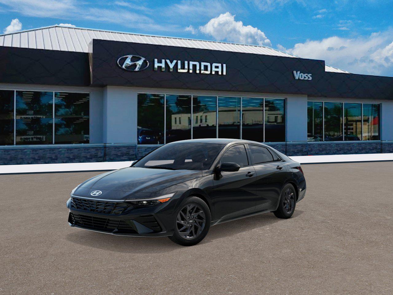 2026 Hyundai Elantra Hybrid Blue Sedan Front-Wheel Drive