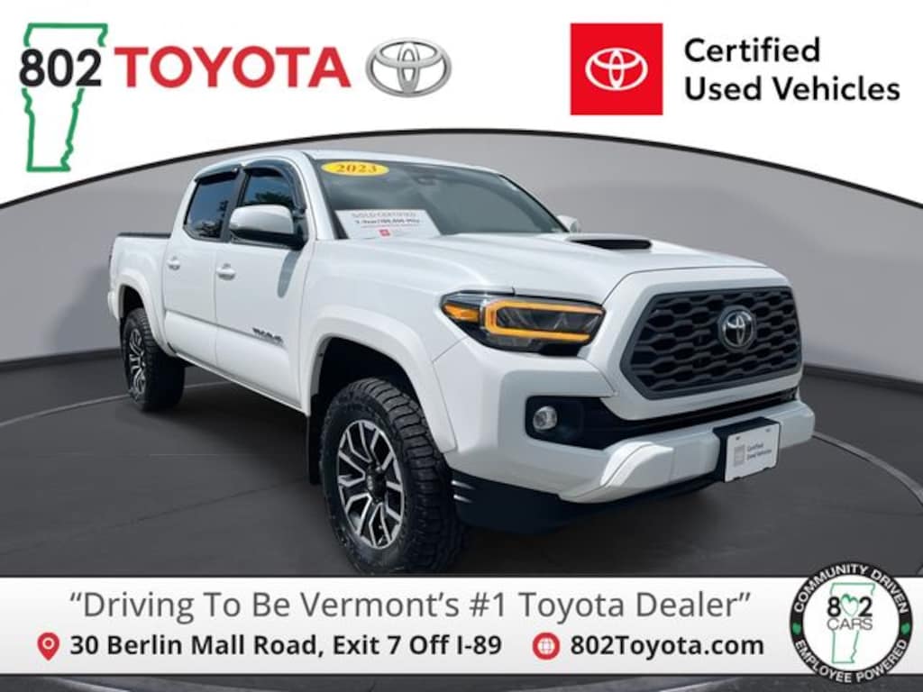 Certified 2023 Toyota Tacoma TRD Sport V6 Truck Double Cab