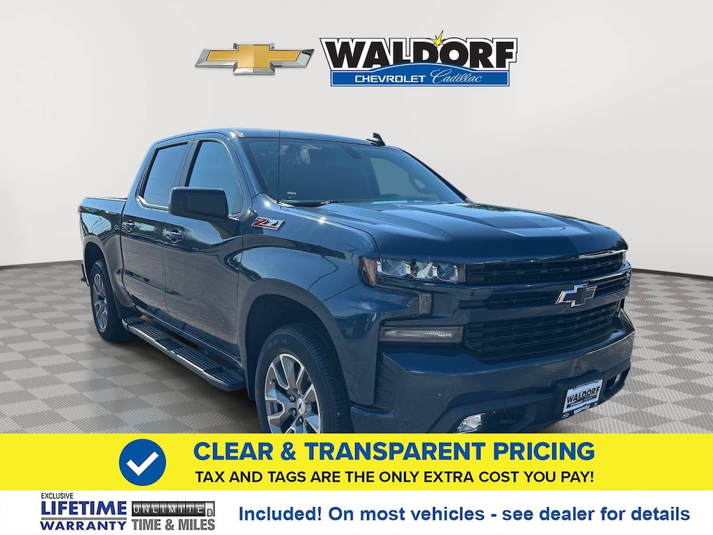 Used 2020 Chevrolet Silverado 1500 RST 4WD Crew Cab 147 RST