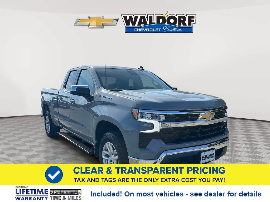 Used 2024 Chevrolet Silverado 1500 LT 4WD Double Cab 147 LT w/2FL