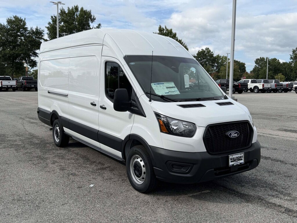 New 2026 Ford Transit Cargo Van 350 T-350 148 EL Hi Rf 9500 GVWR RWD