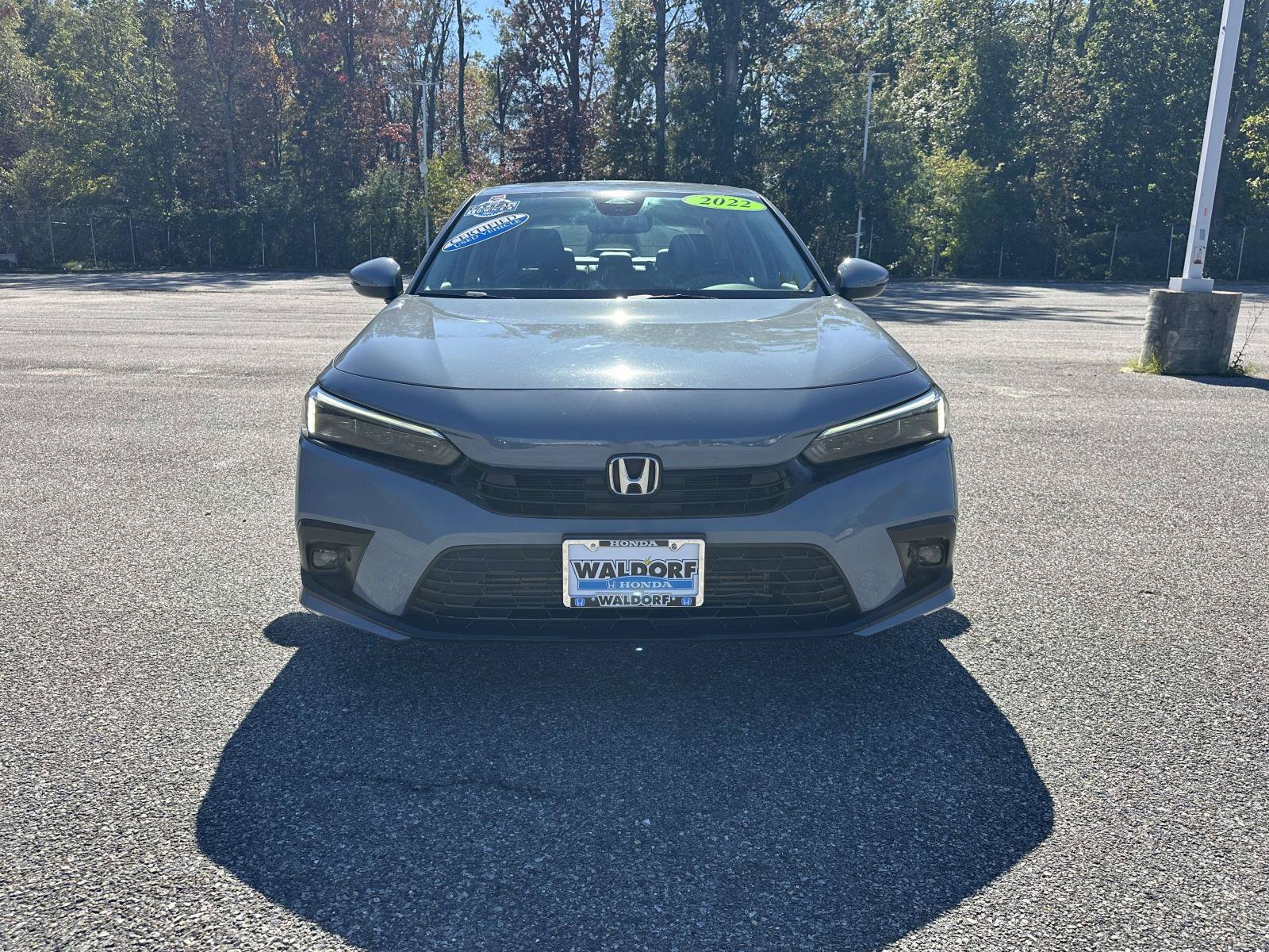 Certified 2022 Honda Civic Sedan Touring Touring CVT