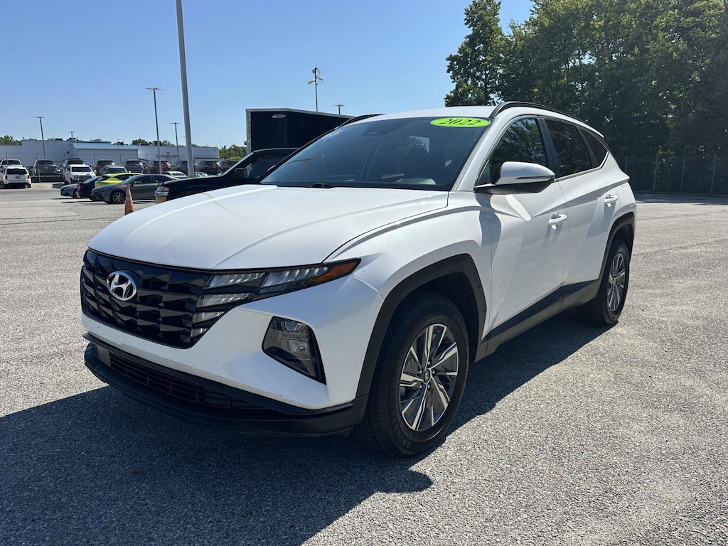 Used 2022 Hyundai Tucson Hybrid Blue Blue AWD