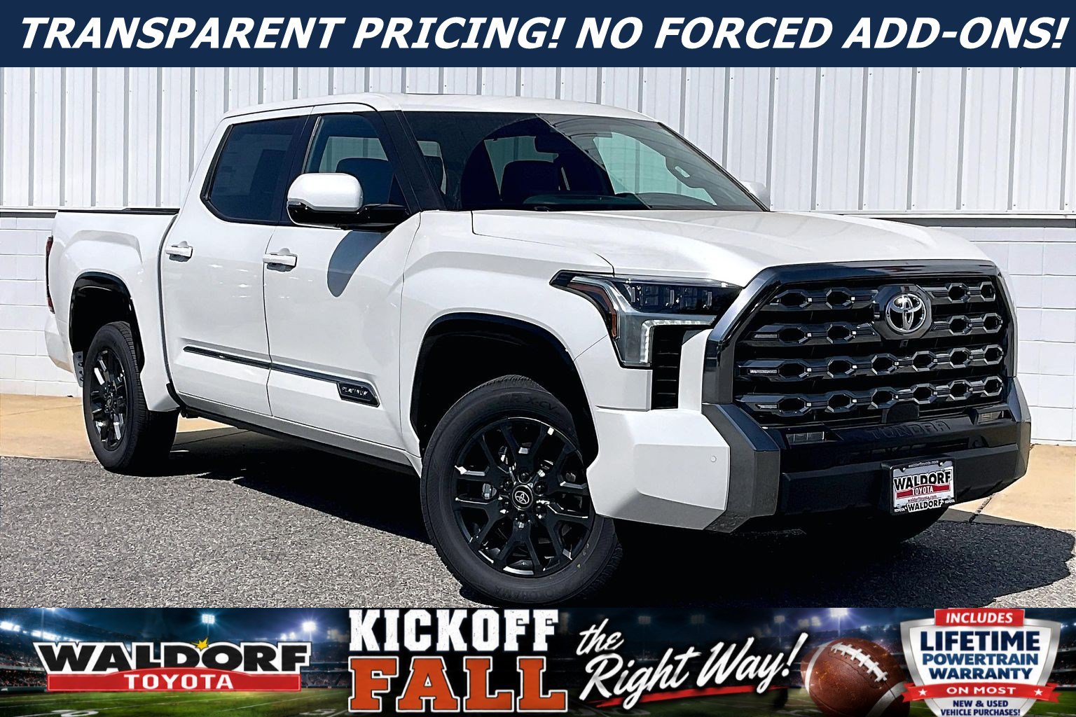 New 2026 Toyota Tundra 4WD Platinum Platinum CrewMax 5.5 Bed