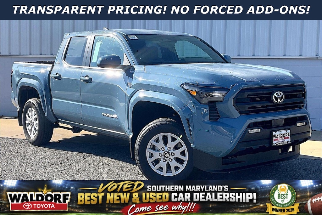 New 2026 Toyota Tacoma 4WD SR5 SR5 Double Cab 5 Bed AT