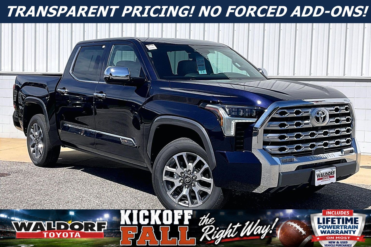 New 2026 Toyota Tundra 4WD 1794 Edition 1794 Edition CrewMax 5.5 Bed