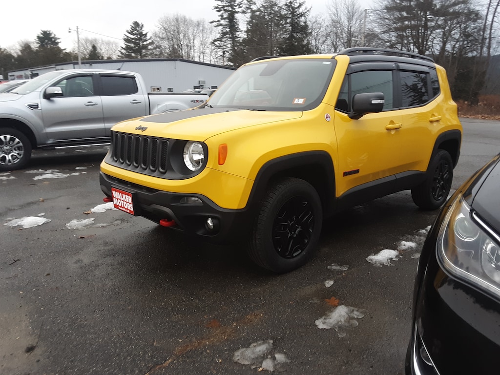 Used 2018 Jeep Renegade Trailhawk 4x4 SUV