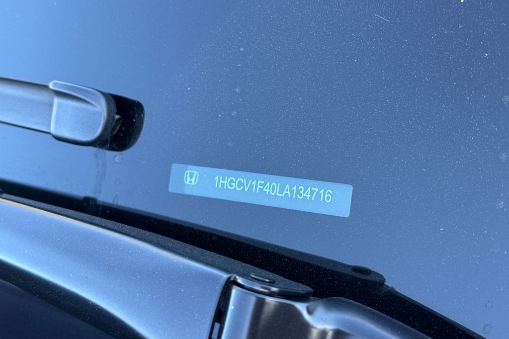 Used 2020 Honda Accord EX 4D Sedan Sedan