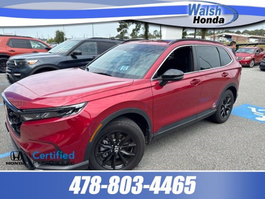 Certified 2024 Honda CR-V Hybrid Sport-L SUV
