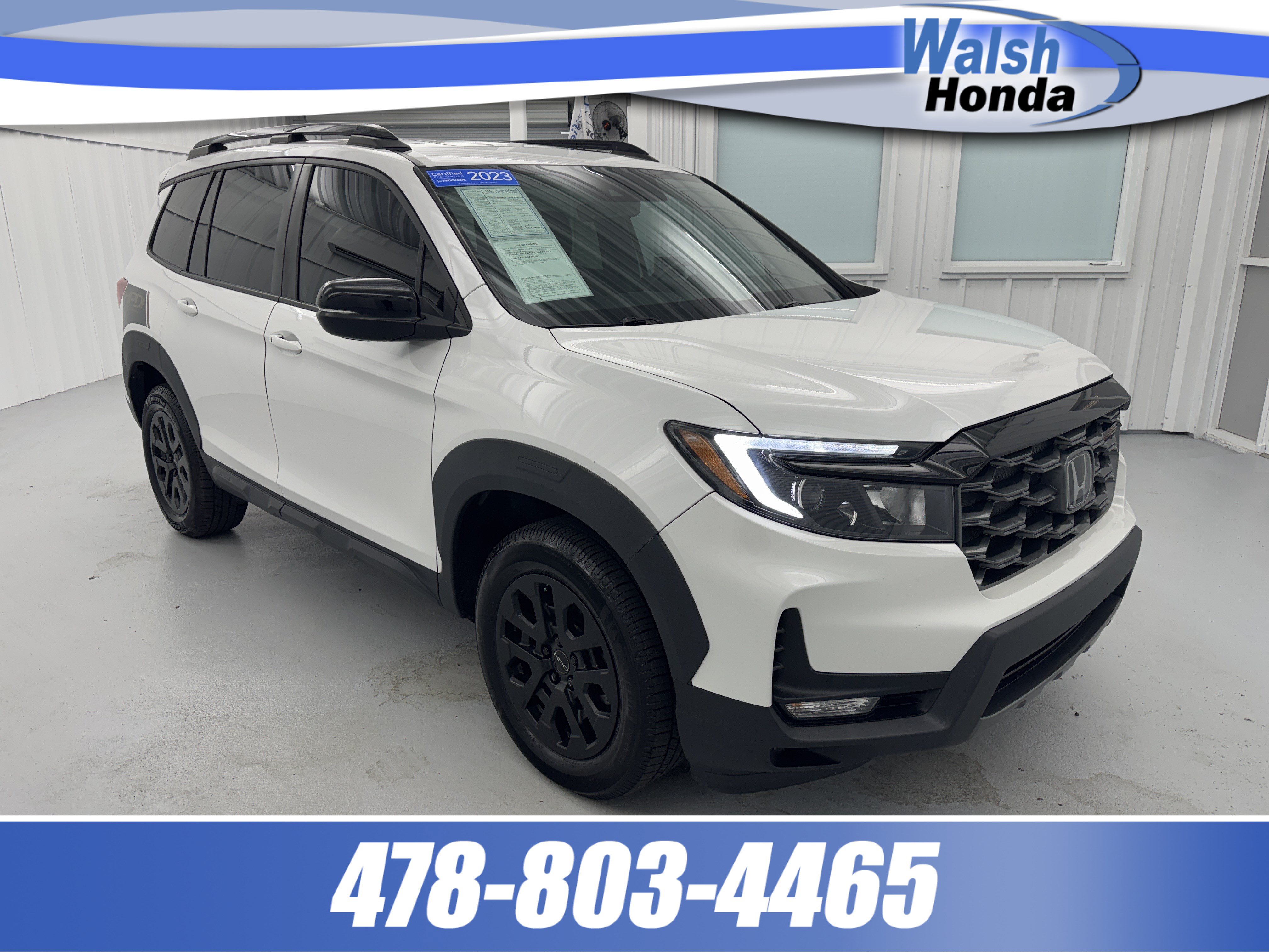 Certified 2023 Honda Passport TrailSport TrailSport AWD