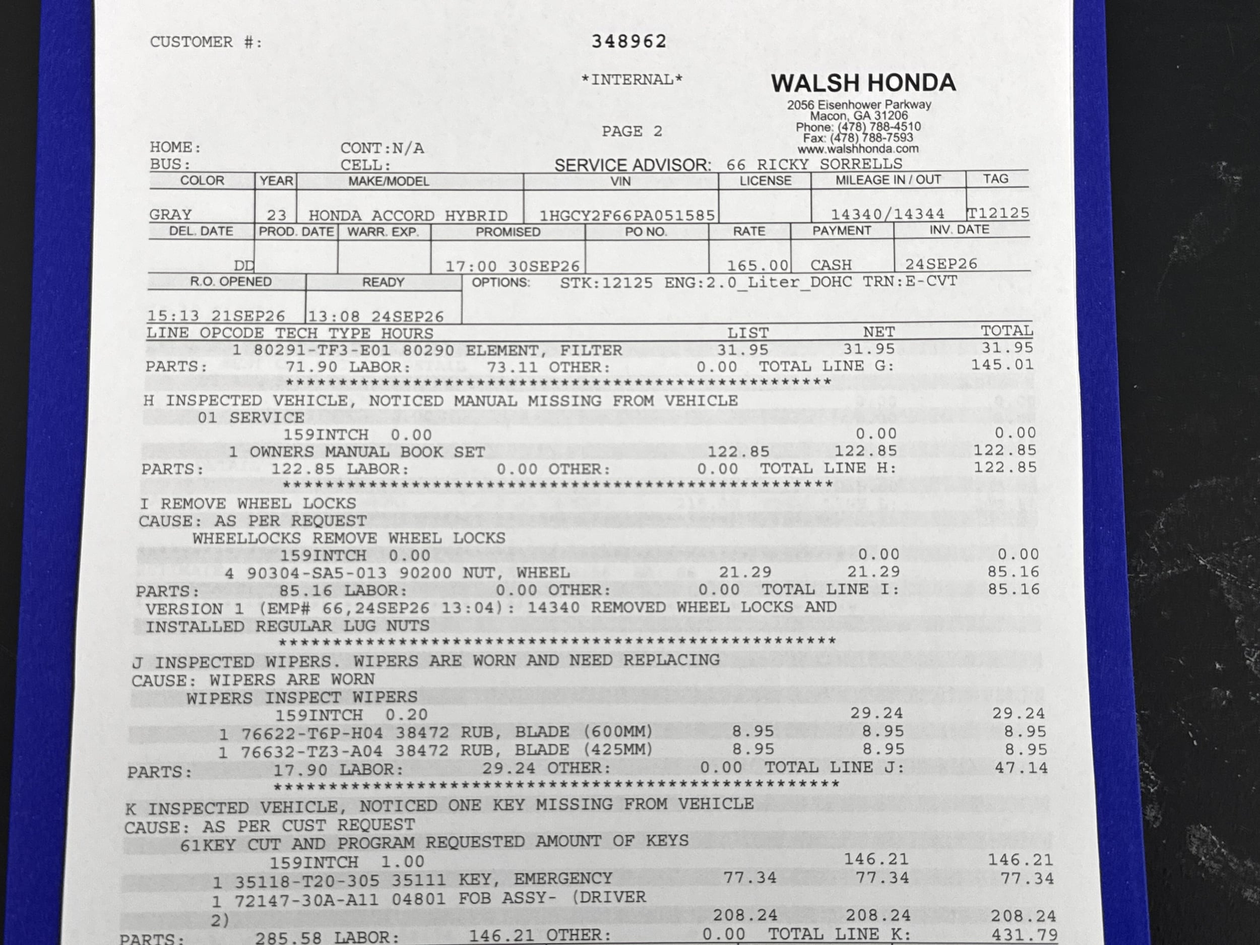 2023 Honda Accord Hybrid EX-L - Photo 28