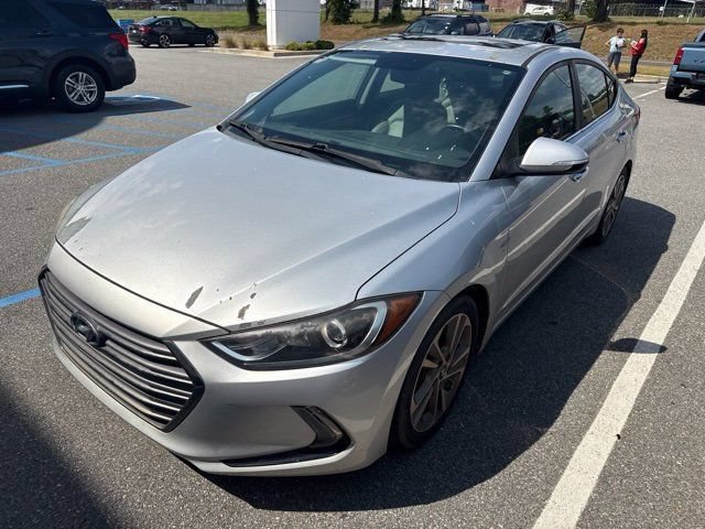 Used 2017 Hyundai Elantra Limited with VIN 5NPD84LF2HH090252 for sale in Macon, GA
