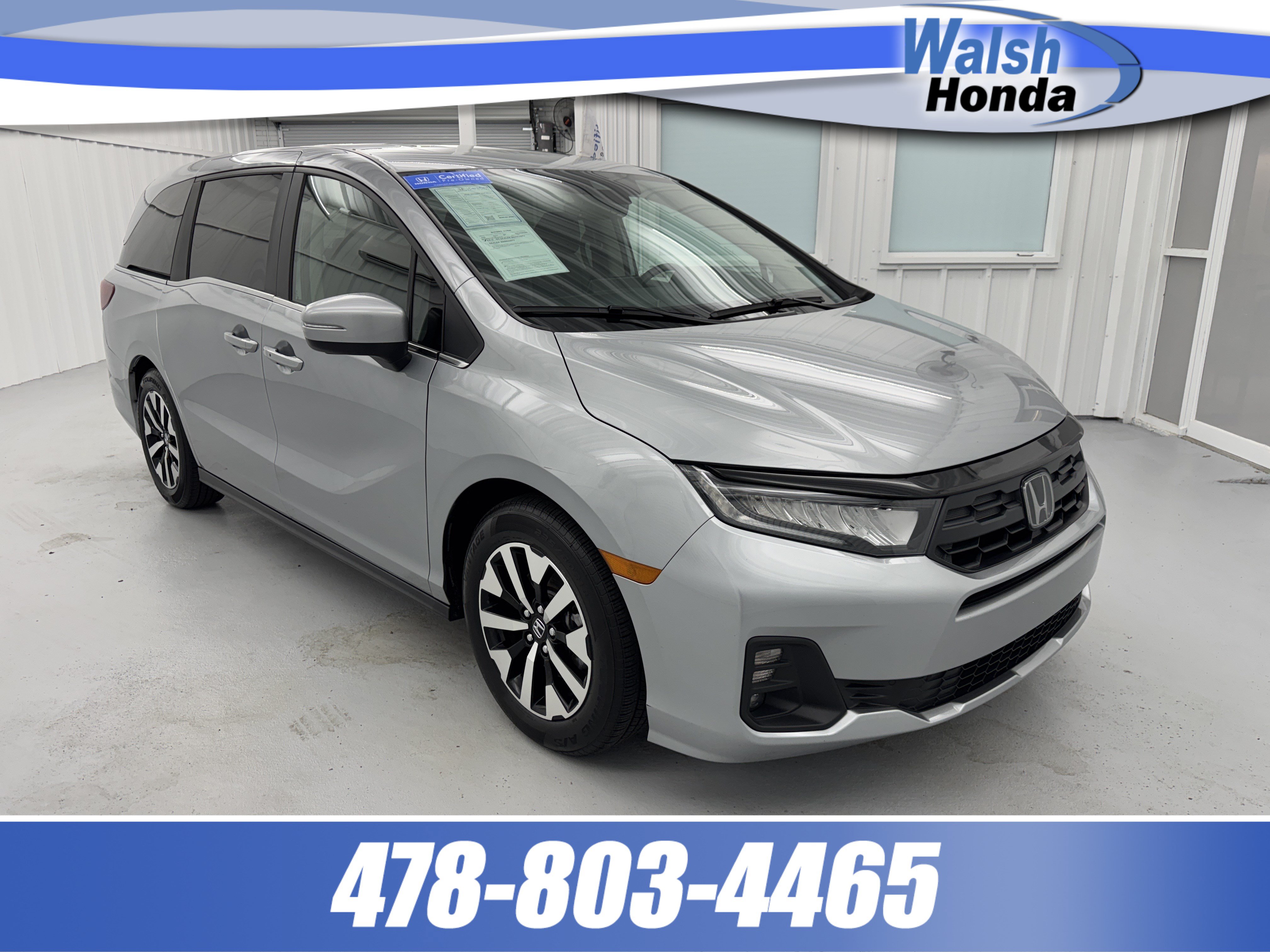 Certified 2025 Honda Odyssey EX-L Van