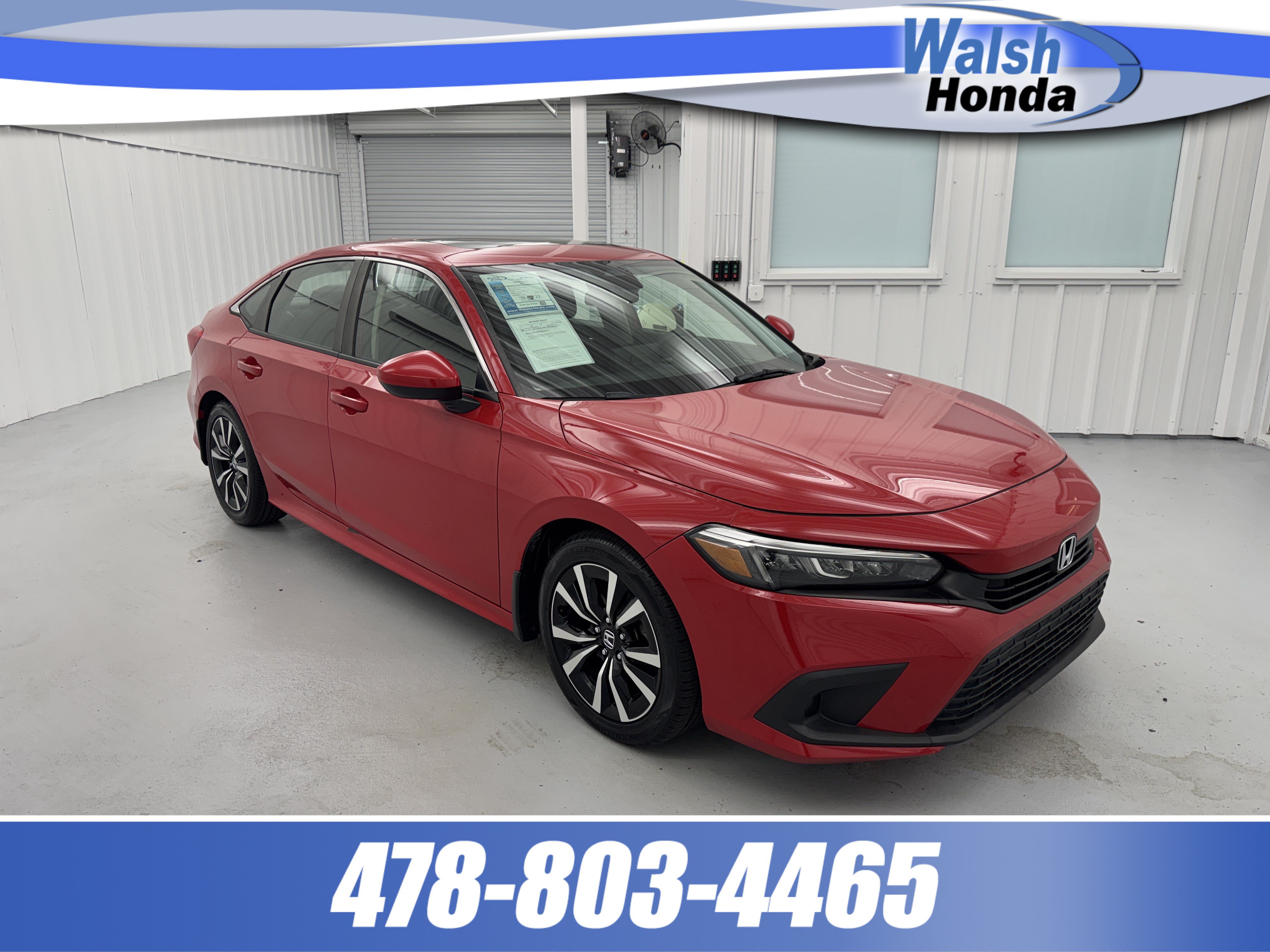 Certified 2024 Honda Civic EX Sedan