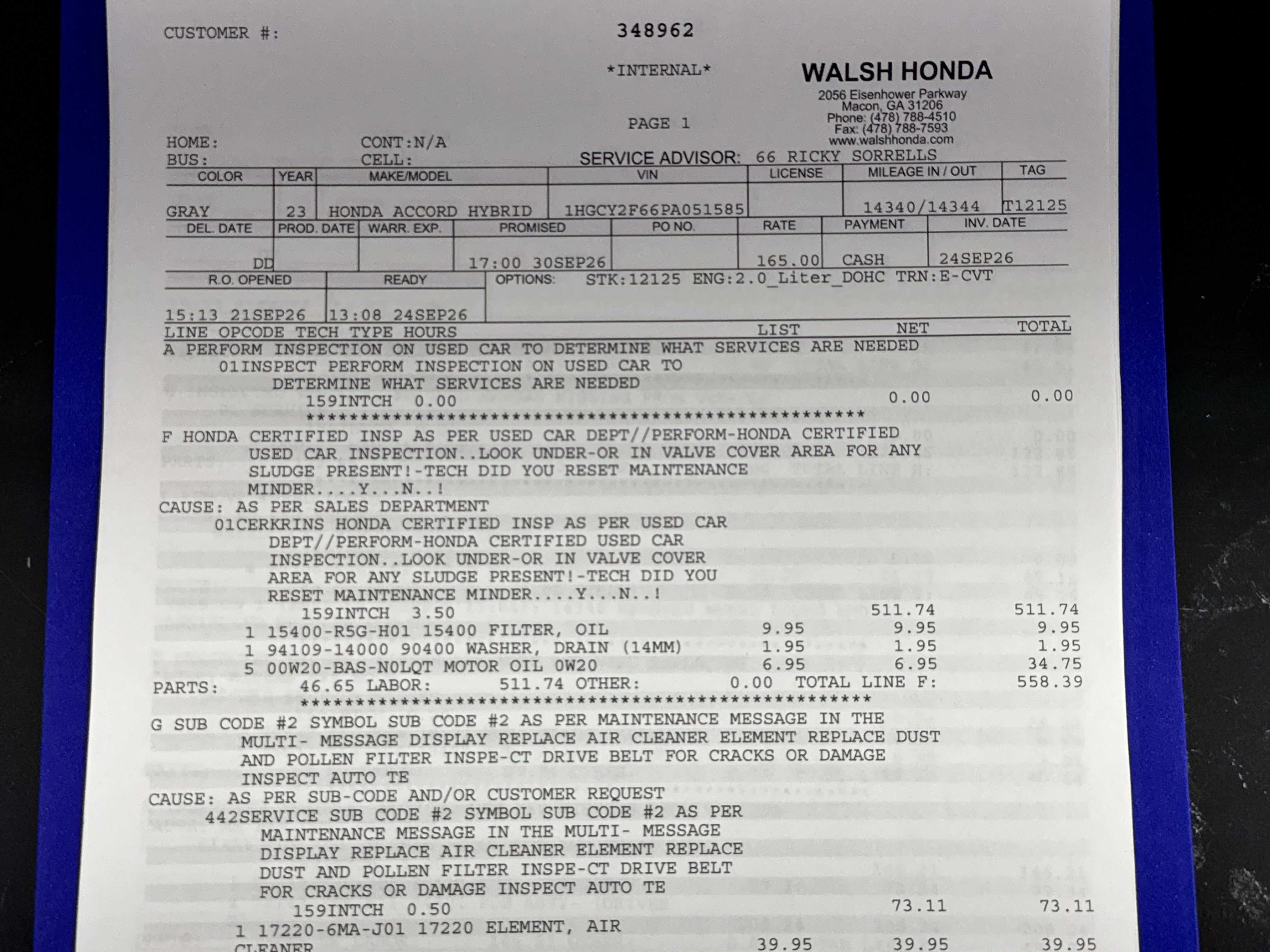 2023 Honda Accord Hybrid EX-L - Photo 27