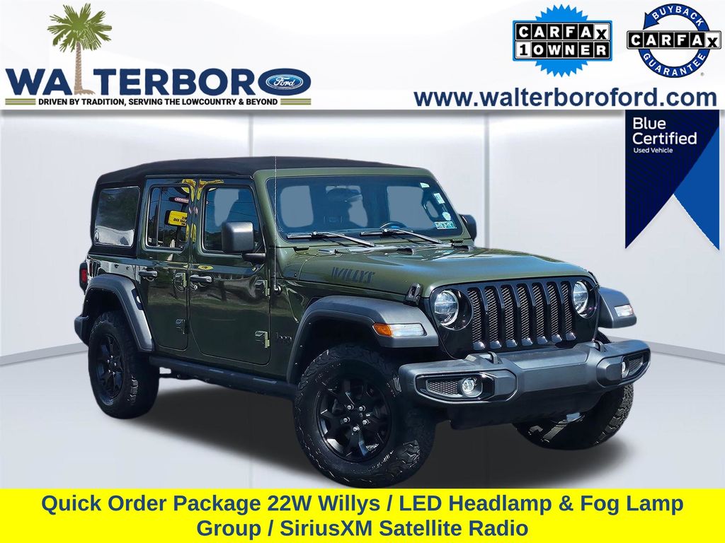 2022 Jeep Wrangler Unlimited Willys