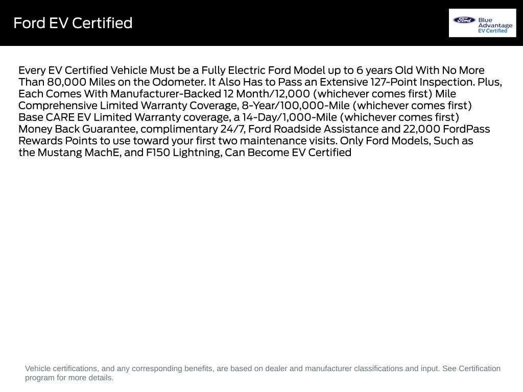 Certified 2023 Ford Mustang Mach-E Premium SUV