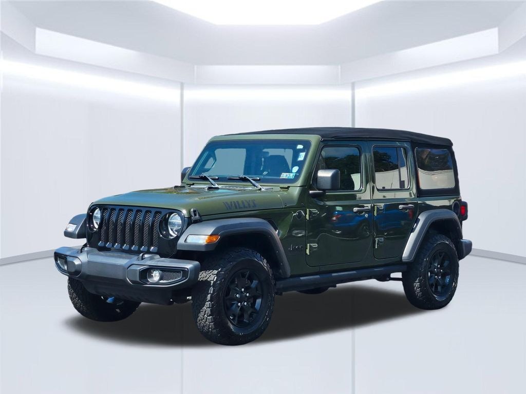 Certified 2022 Jeep Wrangler Unlimited Willys SUV