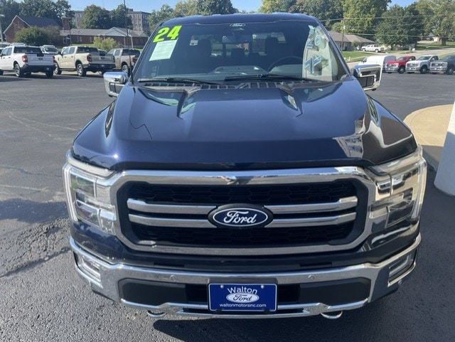 Used 2024 Ford F-150 Lariat with VIN 1FTFW5L89RFB65756 for sale in Kansas City
