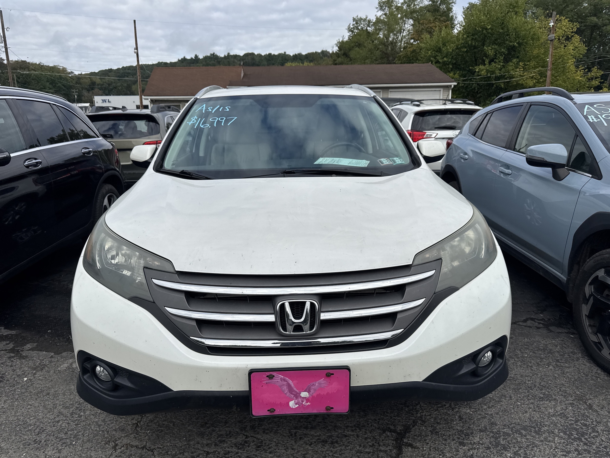 Used 2014 Honda CR-V EX-L with VIN 5J6RM4H75EL049568 for sale in Northumberland, PA