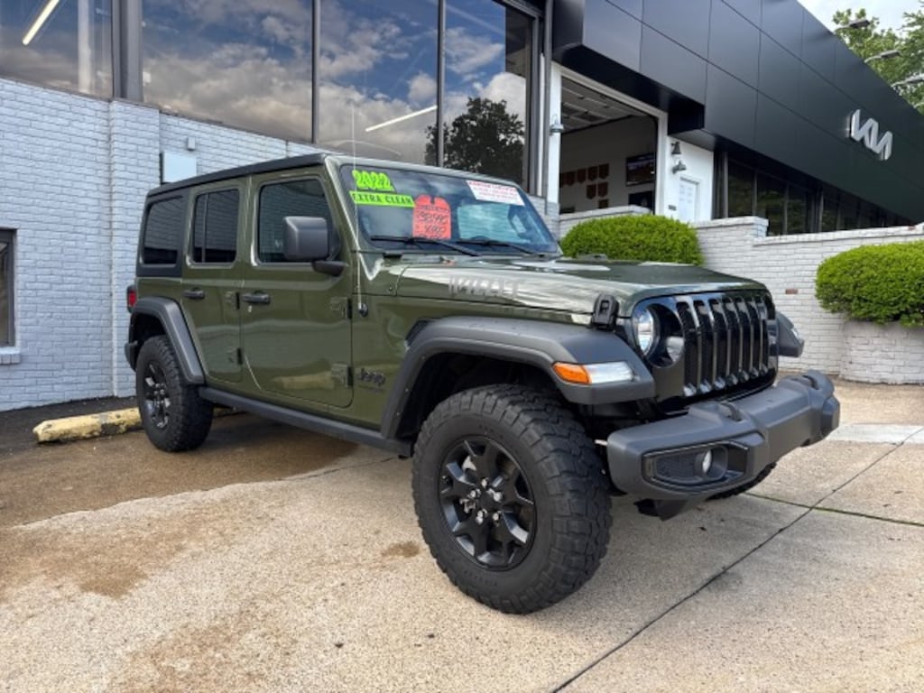 Used 2022 Jeep Wrangler Unlimited Sport SUV