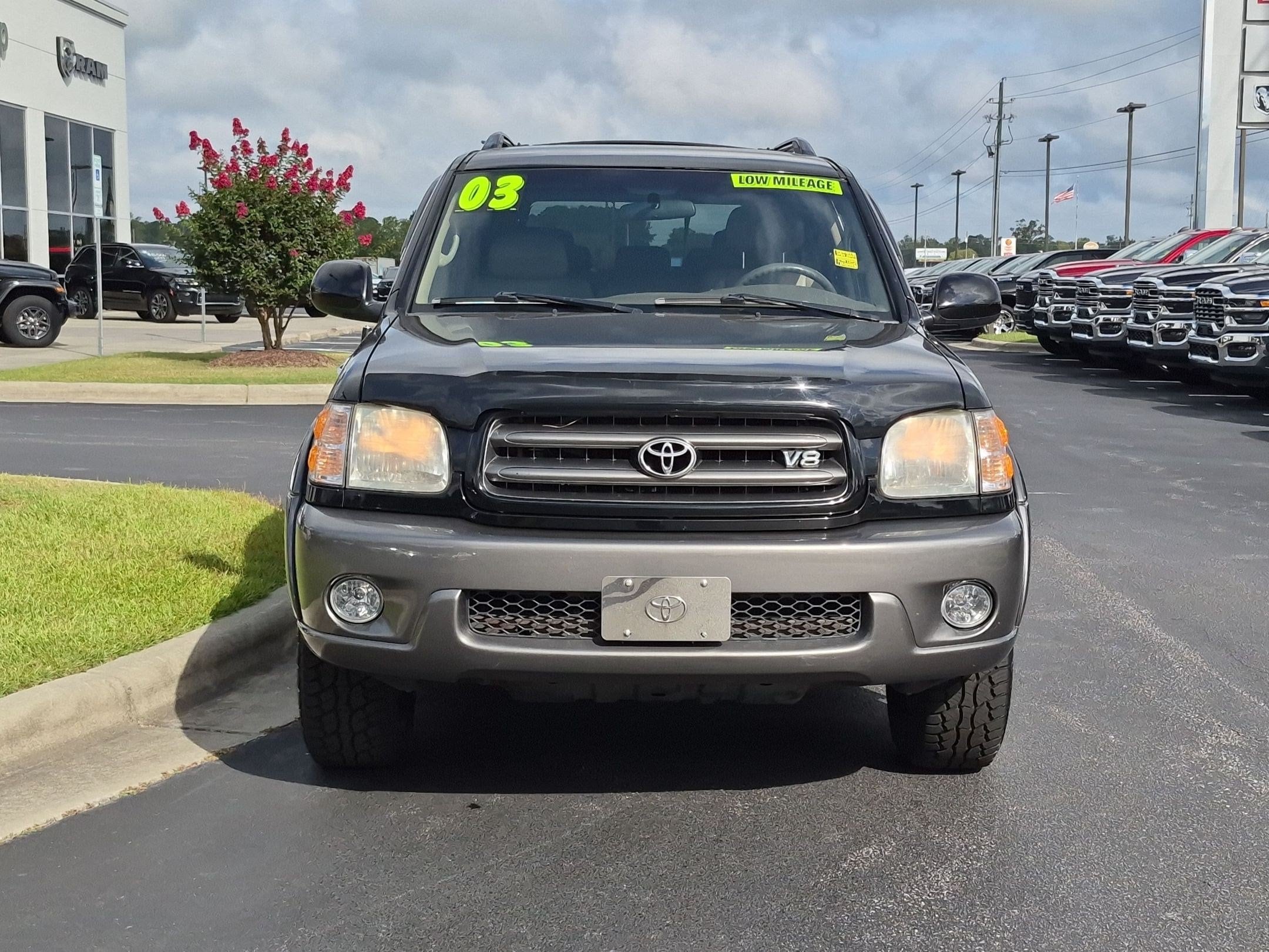 Used 2003 Toyota Sequoia SR5 with VIN 5TDZT34A23S150115 for sale in Washington, NC